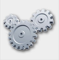 Image of meshing gears
